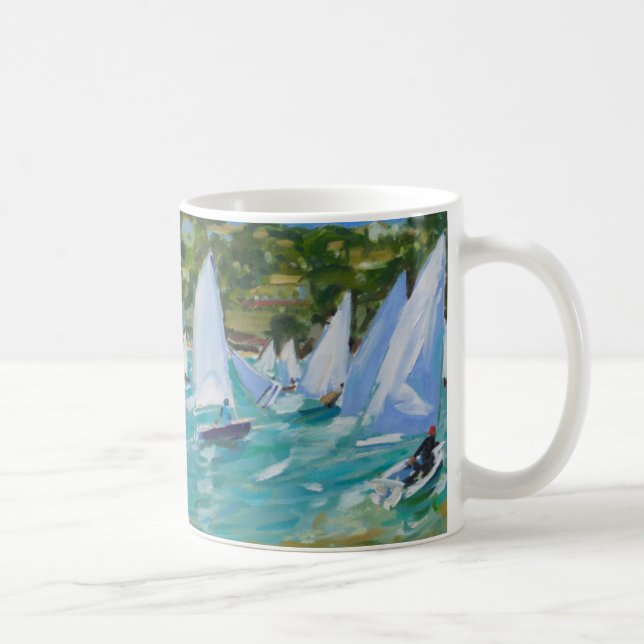 Segelboot-Rennen Kaffeetasse (Rechts)