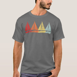 Segelboot Retro T-Shirt
