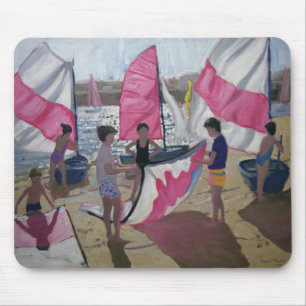 Segelboot Royan Frankreich 1992 Mousepad