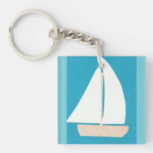 Segelboot-Schlüsselanhänger Schlüsselanhänger