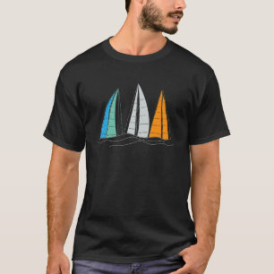 Segelboot Segler Segelboot Wassersport T-Shirt