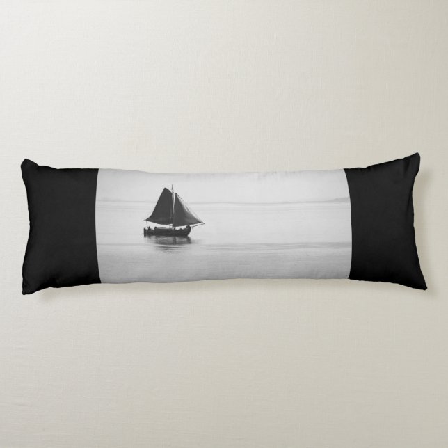 Segelboot Seitenschläferkissen (Rückseite)