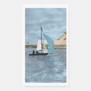 SEGELBOOT SERVIETTE