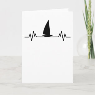 Segelboot Skipper Skipper Fun Catamaran Geschenk Karte