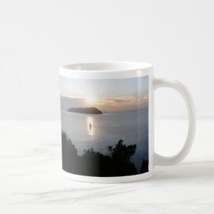 Segelboot Sunrise & Mt Paku Habour Tairua NZ Kaffeetasse