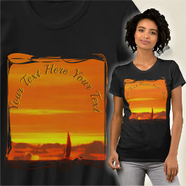 Segelboot Sunset 1300 T-Shirt