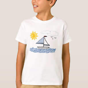 Segelboot T-Shirt