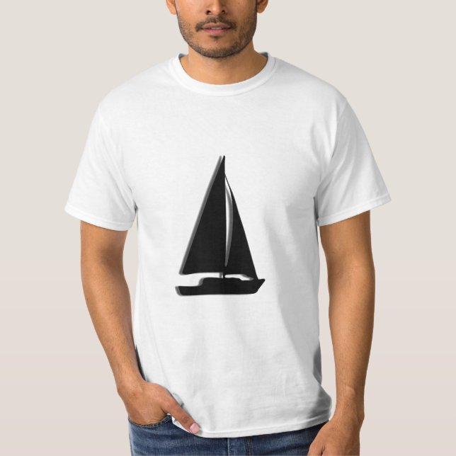 Segelboot T-Shirt (Vorderseite)
