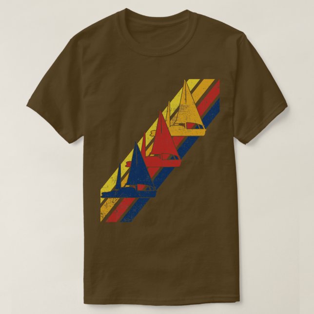Segelboot T-Shirt (Design vorne)
