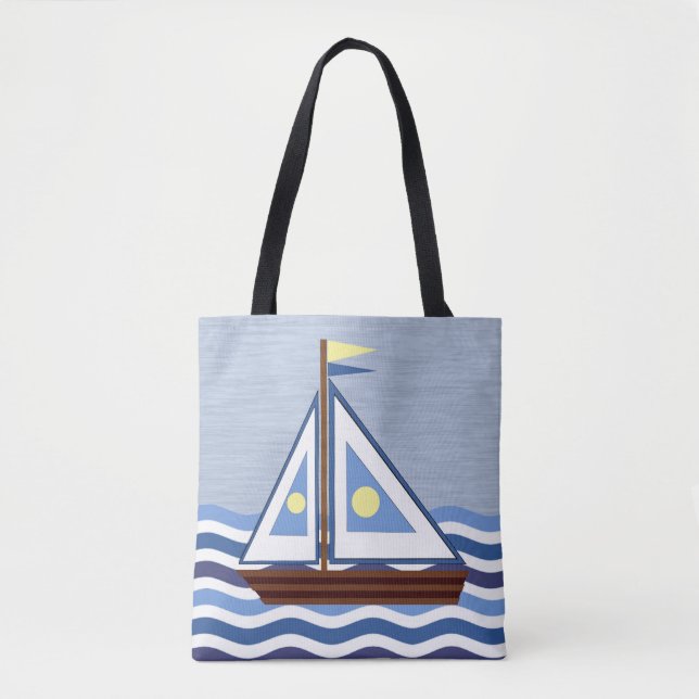 Segelboot Tasche (Vorderseite)