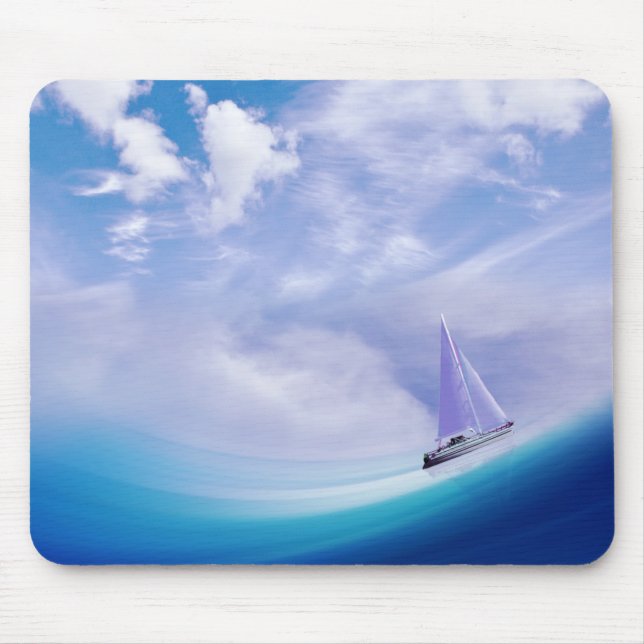 Segelboot über eine Epic Wave Mousepad (Vorne)