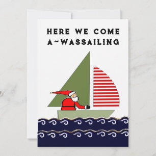 Segelboot Weihnachten