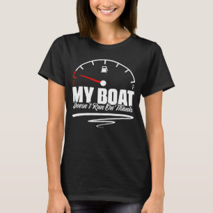 Segelboot Yacht Nautical Sea Boot Kapitän T-Shirt