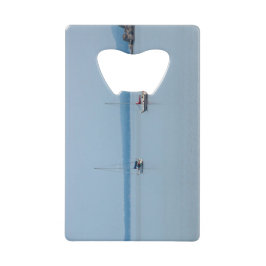 Segelboote auf dem Fluss Geldbeutel Flaschenöffner