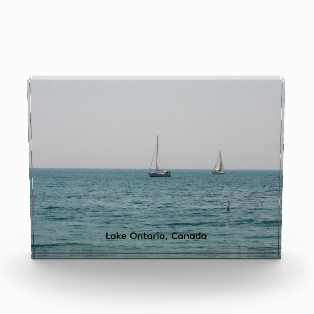 Segelboote auf dem Ontariosee  Fotoblock (Vorderseite)