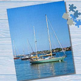 Segelboote auf Matanzas Bay St. Augustine Florida