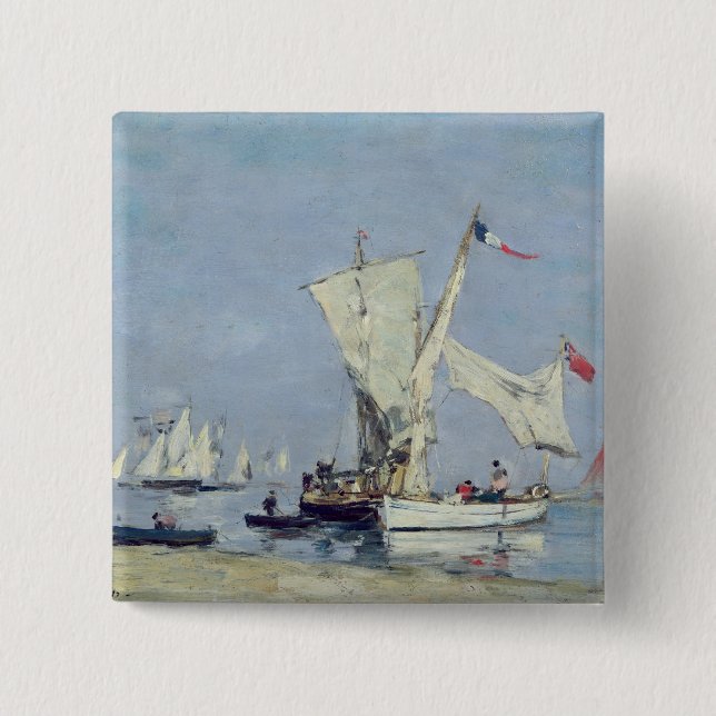 Segelboote, c.1869 button (Vorderseite)