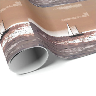 SEGELBOOTE GESCHENKPAPIER