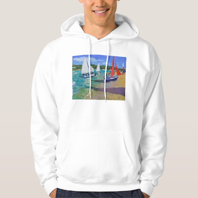 Segelboote Hoodie (Vorderseite)