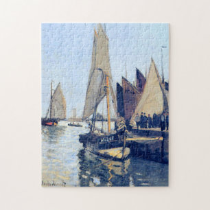 Segelboote in Honfleur Monet Fine Art