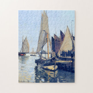 Segelboote in Honfleur Monet Fine Art