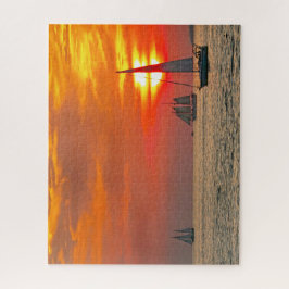 Segelboote in Key West, Florida, Sunset
