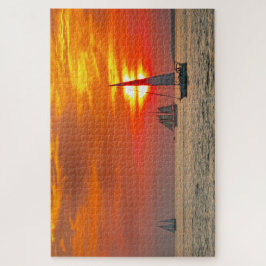 Segelboote in Key West, Florida, Sunset