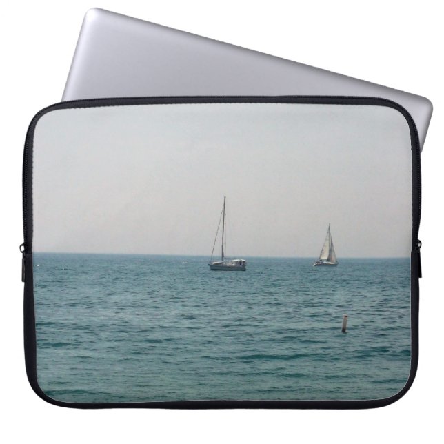 Segelboote Laptopschutzhülle (Vorderseite)