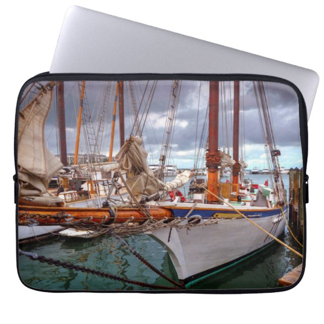 Segelboote Morred an Key West Laptopschutzhülle (Vorderseite)