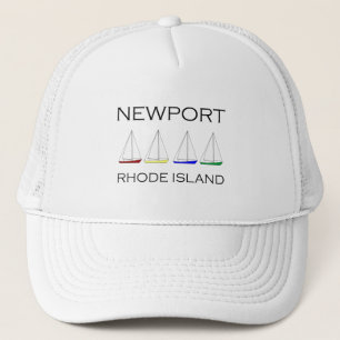 Segelboote Newports Rhode Island Truckerkappe