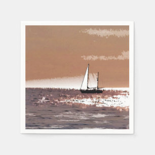 SEGELBOOTE SERVIETTE