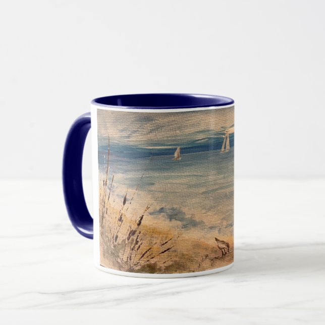 Segelboote-Tasse Tasse (Vorderseite Links)