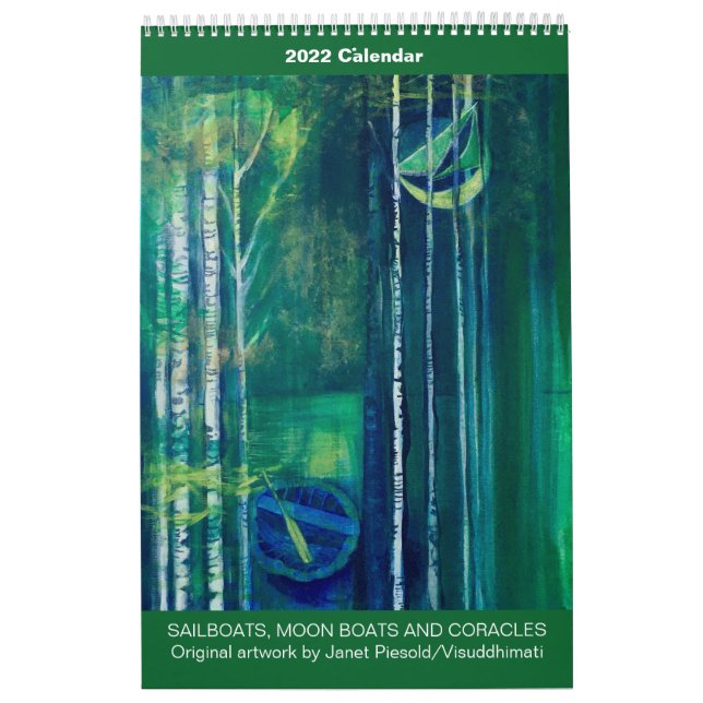 Segelboote und Korakle-Seekalender Kalender (Titelbild)