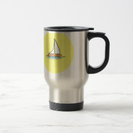 Segelbootsport Reisebecher