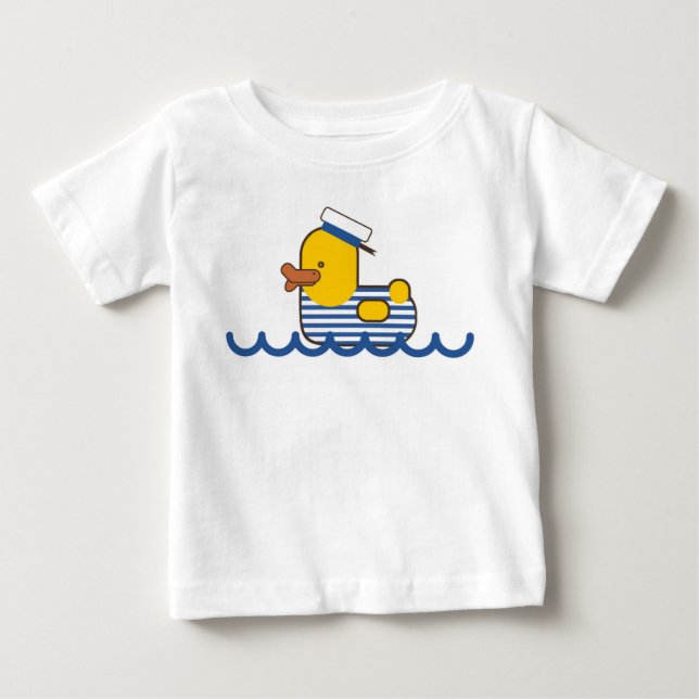 Segelente. Baby T-shirt (Vorderseite)