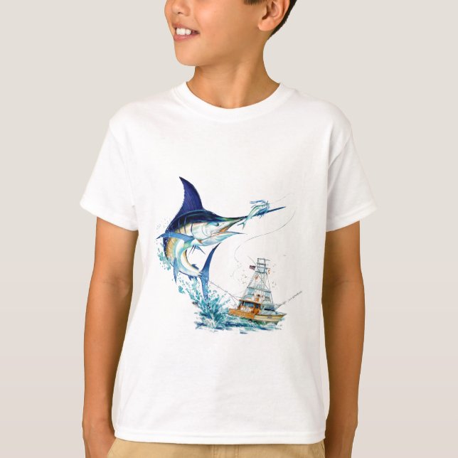 Segelfisch nimmt den Köder T-Shirt (Vorderseite)