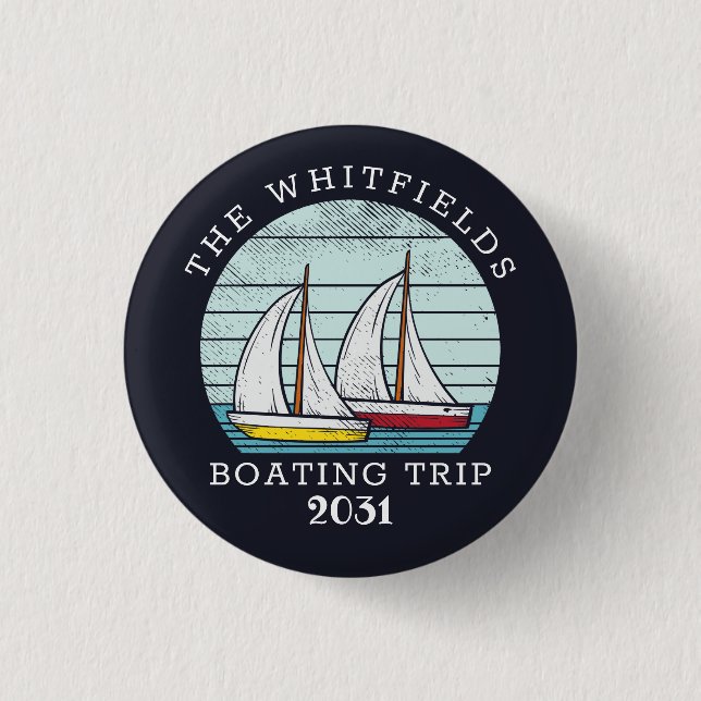 Segelfliegerische Familienurlaub Button (Vorderseite)