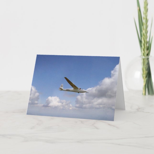 Segelflugzeug Ka-6 Karte (Vorderseite)