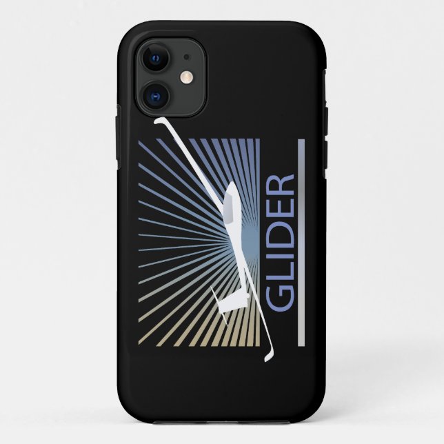 Segelflugzeug Sailplane Flugzeuge Case-Mate iPhone Hülle (Rückseite)