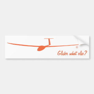 Segelflugzeug - was sonst? autoaufkleber
