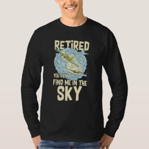 Segelflugzeugpilot fliegt Segelflugzeug Trainingsf T-Shirt