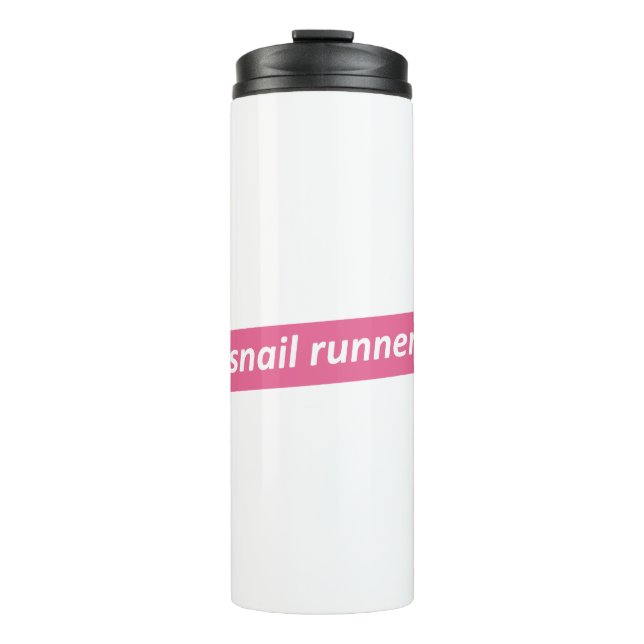 Segelläufer, Langläufer Thermosbecher (Vorderseite)