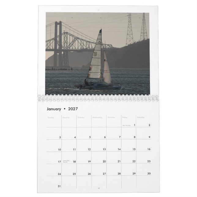 Segeln 2013 kalender (Jan 2027)