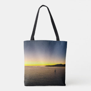 Segeln am Horizont Sonnenuntergangsfotografie-Tasc Tasche