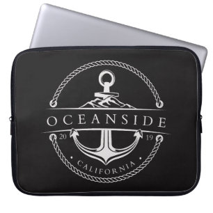 Segeln Anchor Oceanside Kalifornien 2019 Laptopschutzhülle