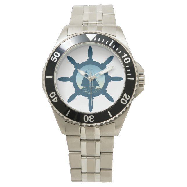 Segeln Armbanduhr (Vorderseite)
