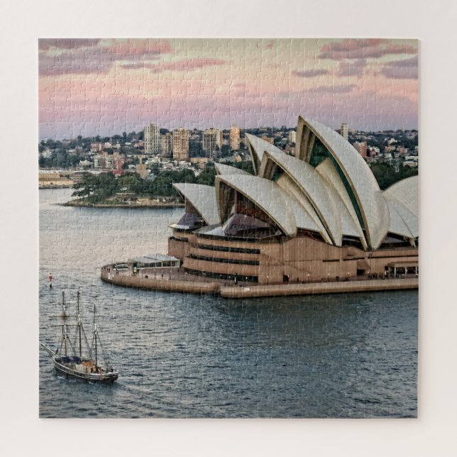 Segeln bei Sydney Opera House - 20x20 - 676 Stk. (Vertikal)