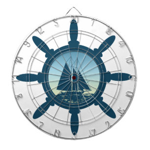 Segeln Dartscheibe