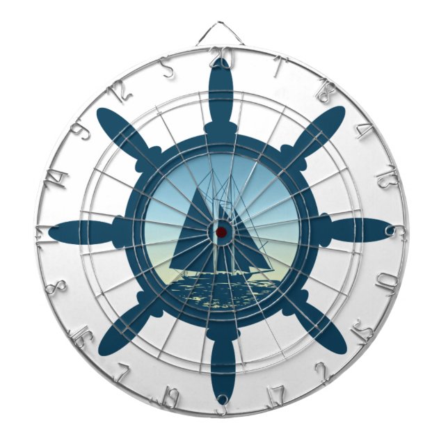 Segeln Dartscheibe (vorne)