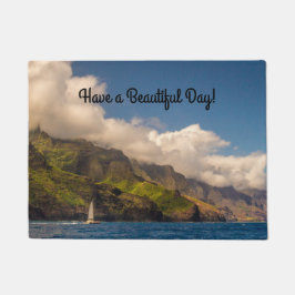 Segeln der Küstenmatte Fußmatte